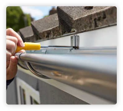 Rain Gutter Installation in Hampton, VA